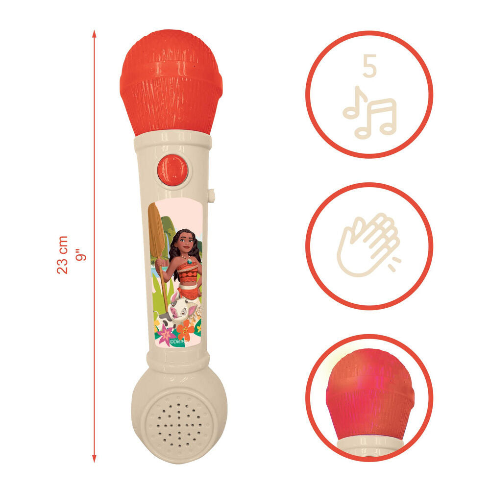 Imagen 4 - Microfono Luminoso Vaiana Moana Disney