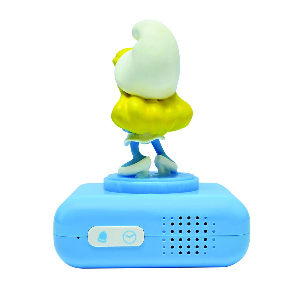 Imagen 6 - Reloj Despertador Luz Nocturna 3D Pitufina Los Pitufos