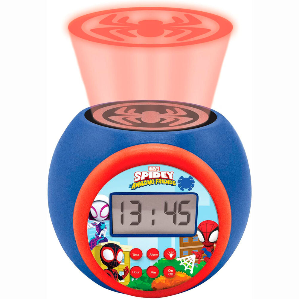 Imagen 5 - Reloj Despertador Proyector Spidey Marvel