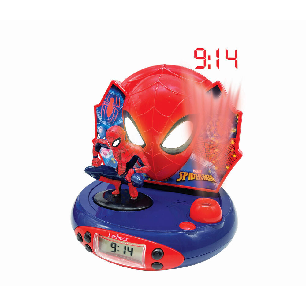 Imagen 6 - Reloj Despertador Proyector 3D Spiderman Marvel