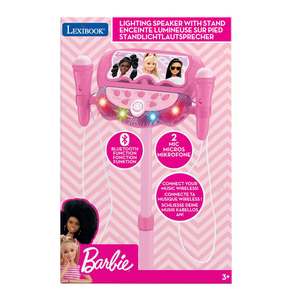 Imagen 4 - Microfono Karaoke Soporte Ajustable Barbie