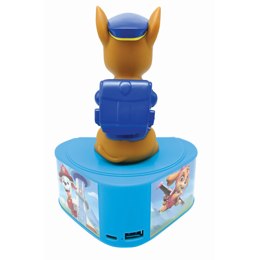 Imagen 6 - Altavoz Bluetooth Figura Luminosa Chase Patrulla Canina Paw Patrol