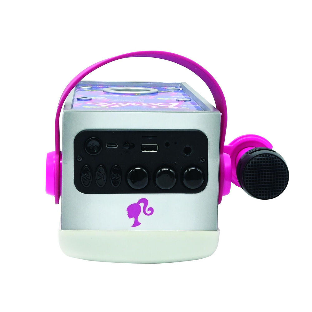 Imagen 6 - Altavoz Bluetooth Luminoso + Microfono Barbie