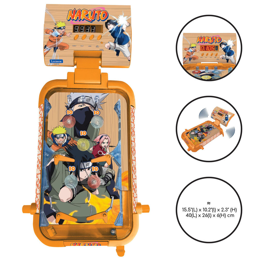 Imagen 6 - Juego Pinball De Mesa Electronico Naruto Shippuden