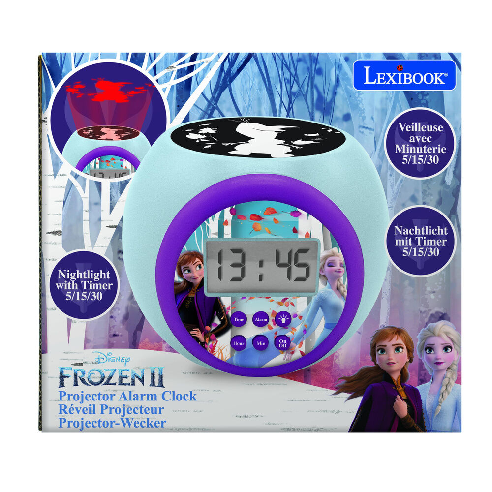 Imagen 6 - Reloj Despertador Proyector Frozen Disney