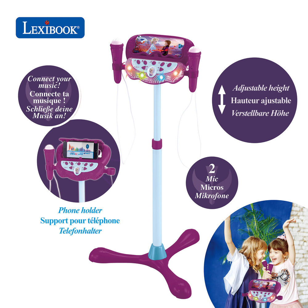 Imagen 5 - Microfono Karaoke Soporte Ajustable Frozen Disney