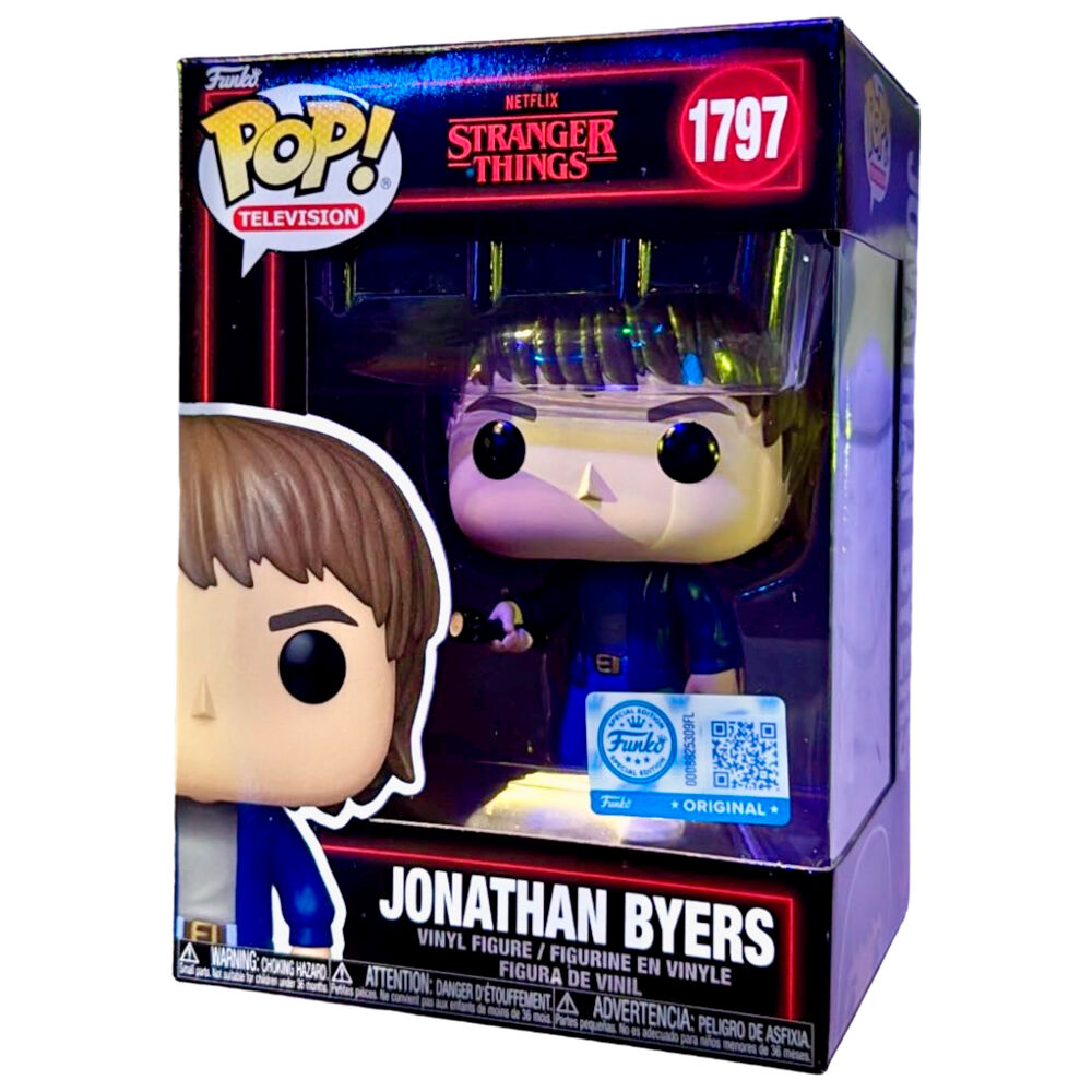 Imagen 1 - Figura Pop Stranger Things 5 Jonathan Byers Exclusive