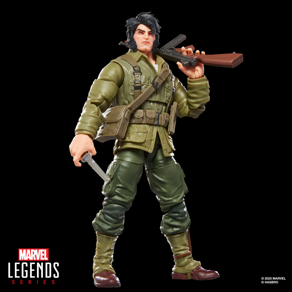 Imagen 2 - Figura Wolverine Wwii Logan Marvel Legends Series 15Cm