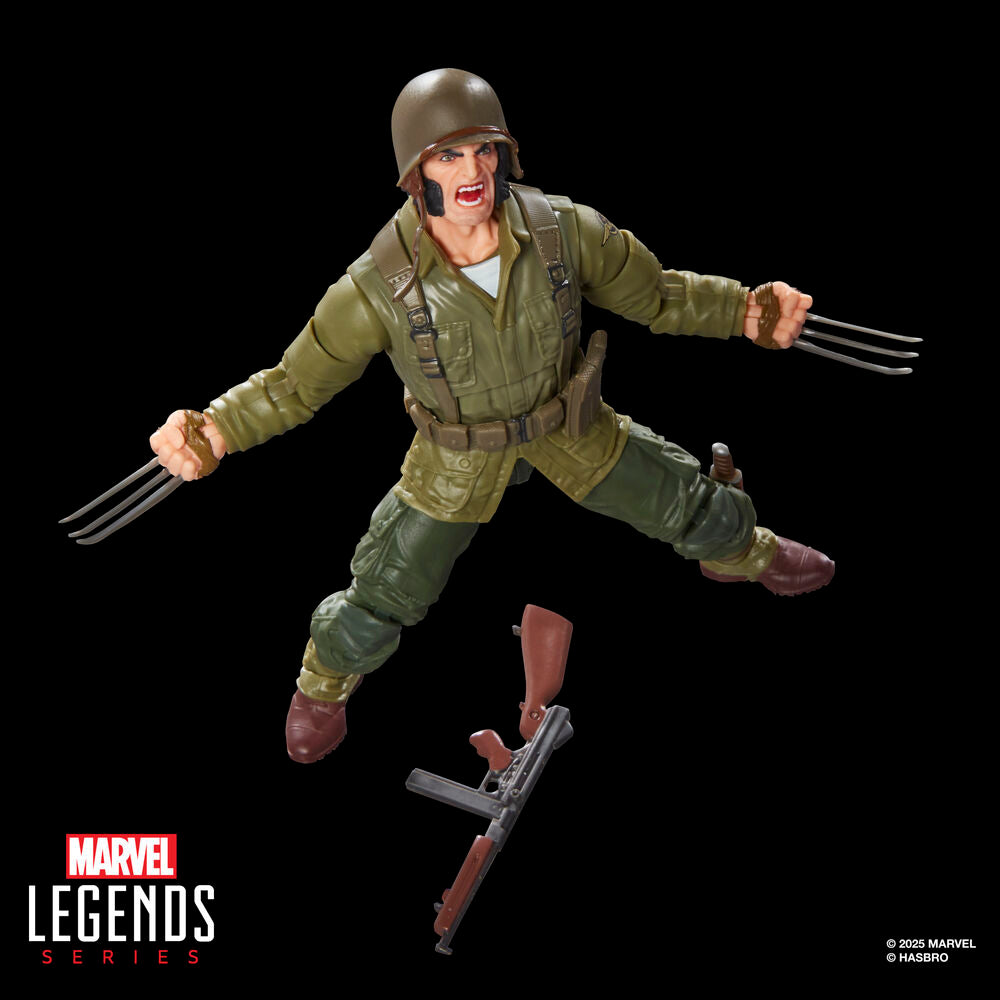 Imagen 4 - Figura Wolverine Wwii Logan Marvel Legends Series 15Cm