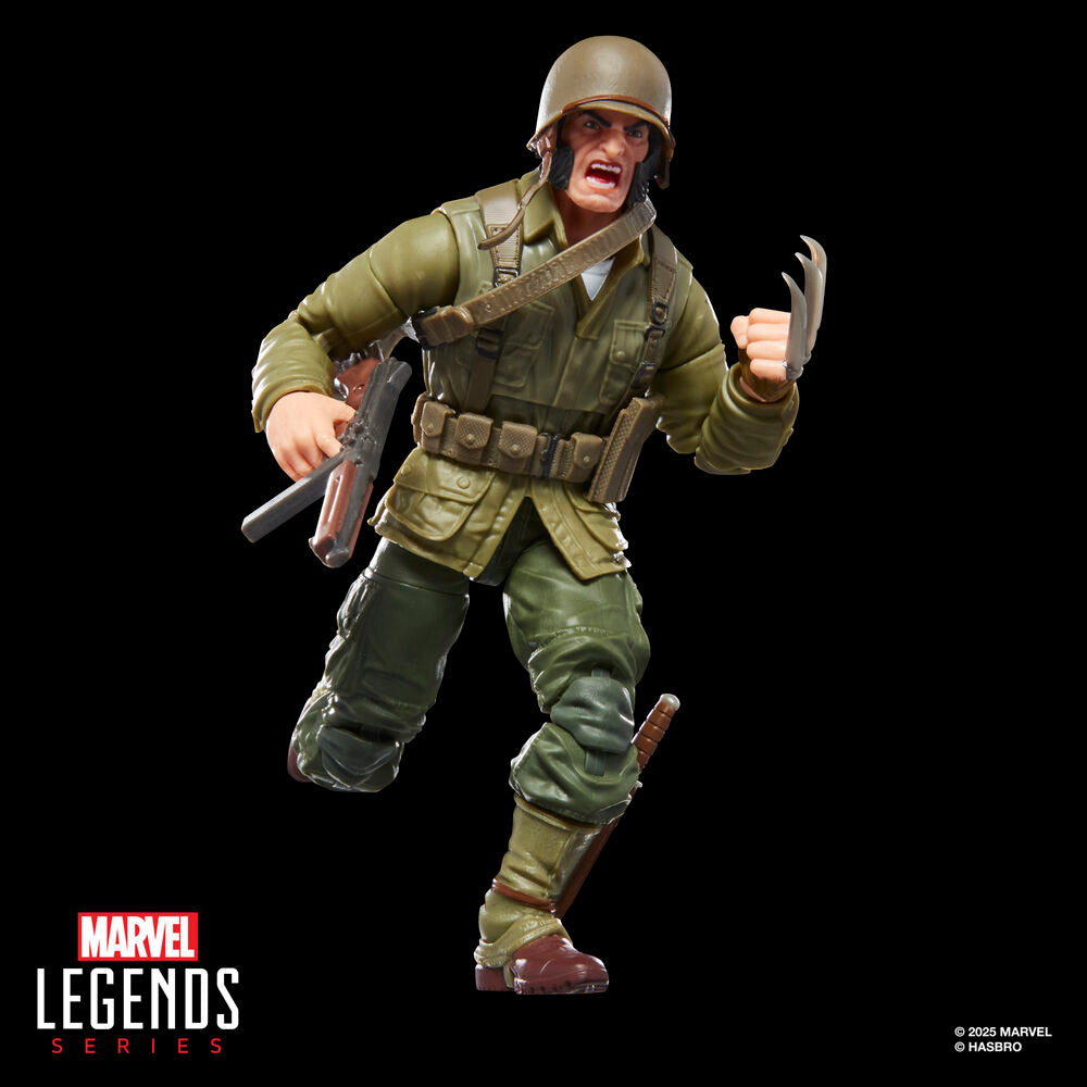 Imagen 6 - Figura Wolverine Wwii Logan Marvel Legends Series 15Cm