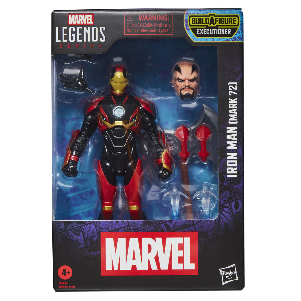 Imagen 1 - Figura Iron Man Mark 72 Marvel Legends Series 15Cm