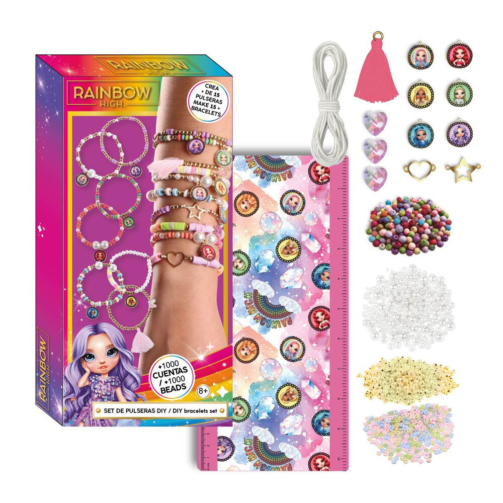 Imagen 1 - Set Creacion Pulseras Rainbow High
