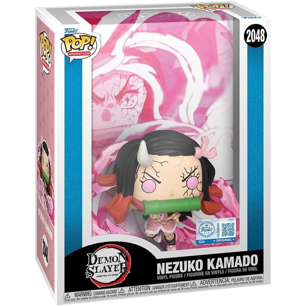 Imagen 2 - Figura Pop Cover Demon Slayer Kimetsu No Yaiba Nezuko Kamado Exclusive