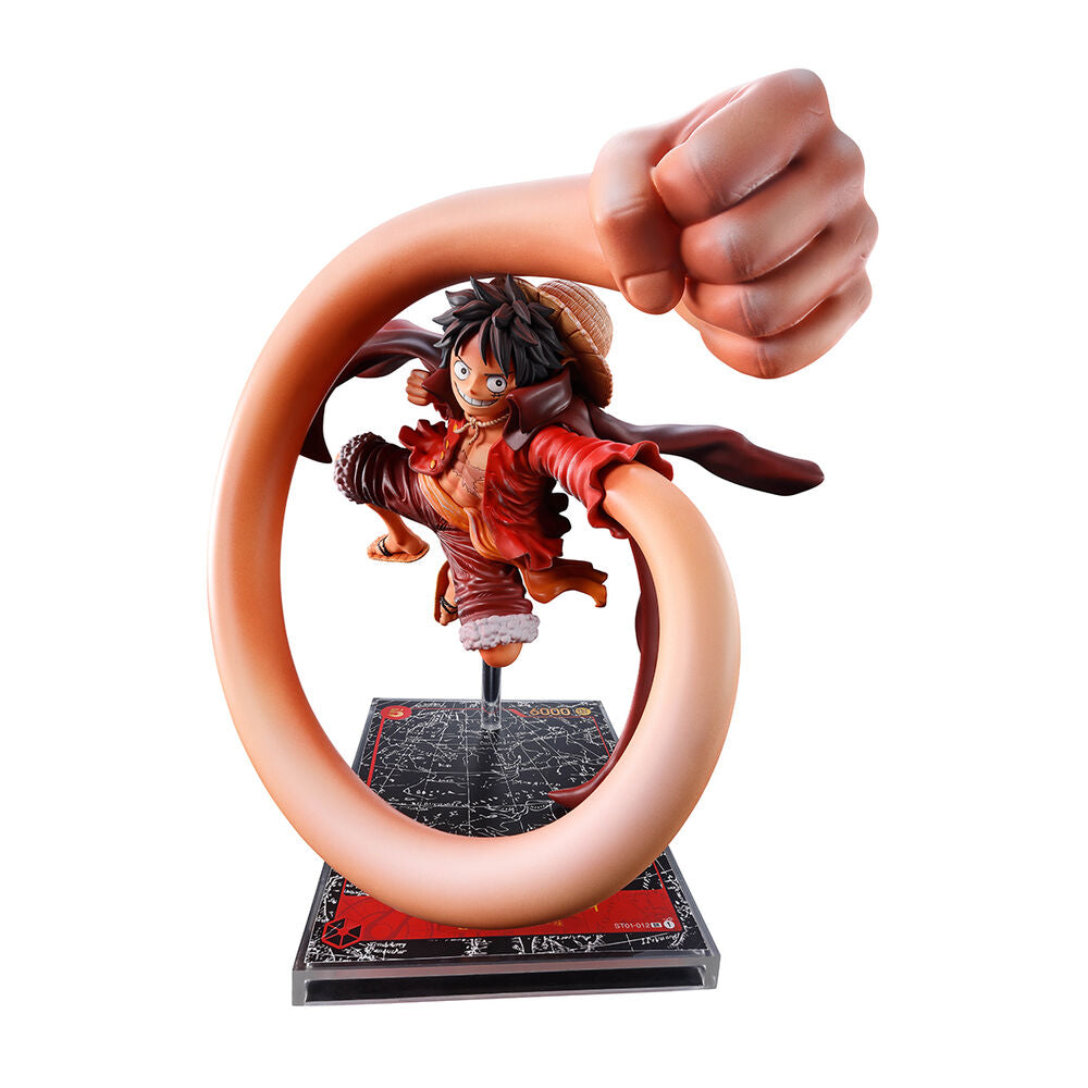 Imagen 2 - Figura Ichibansho Monkey D. Luffy One Piece Card Game One Piece 20Cm