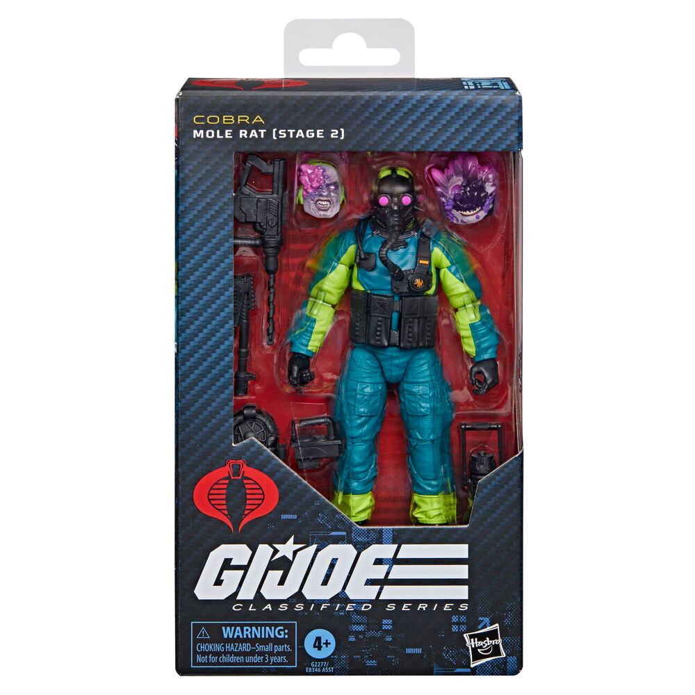 Imagen 1 - Figura Mole Rat Stage 2 Classified Series Cobra G.i. Joe 15Cm