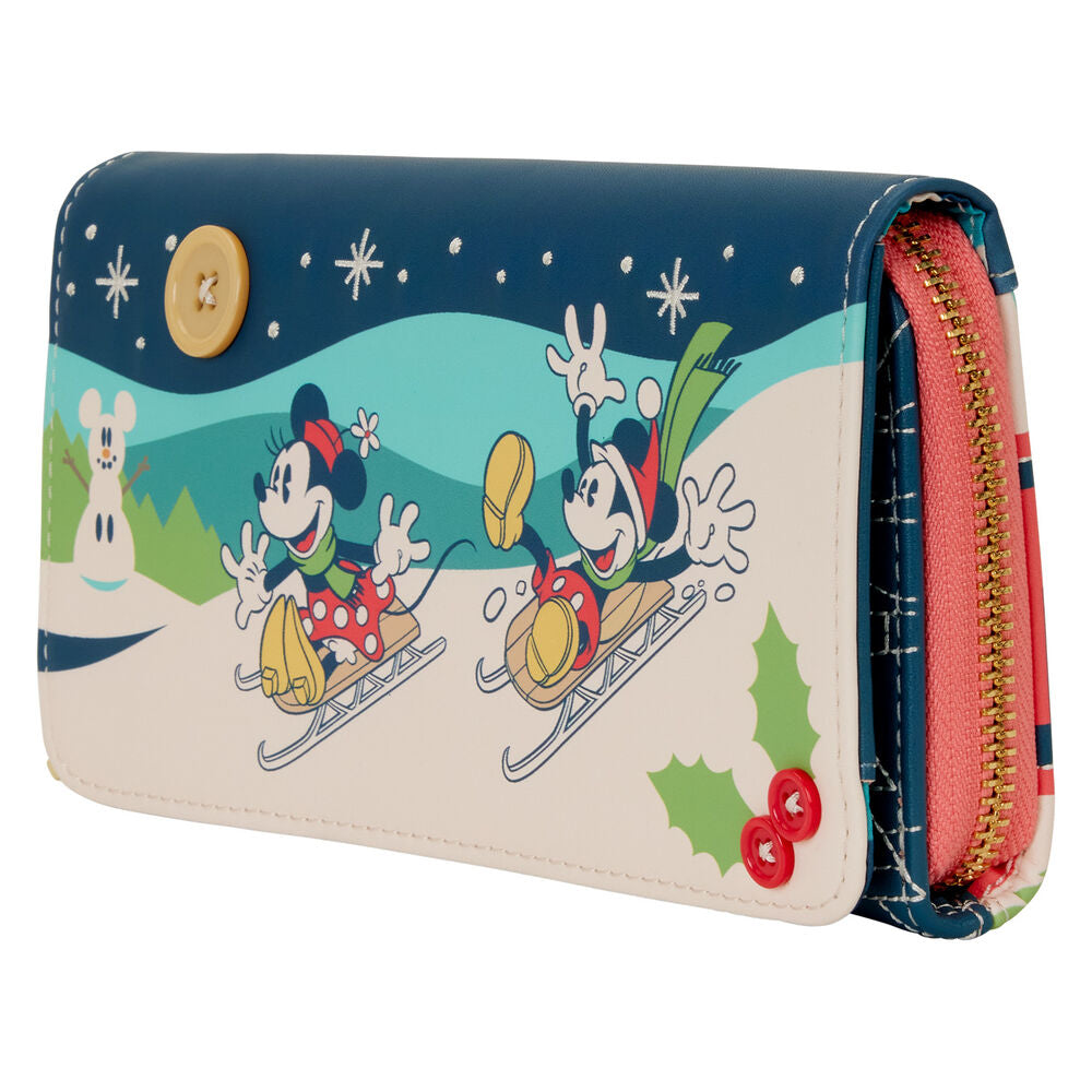 Imagen 2 - Cartera Mickey & Minnie Holiday Disney Loungefly