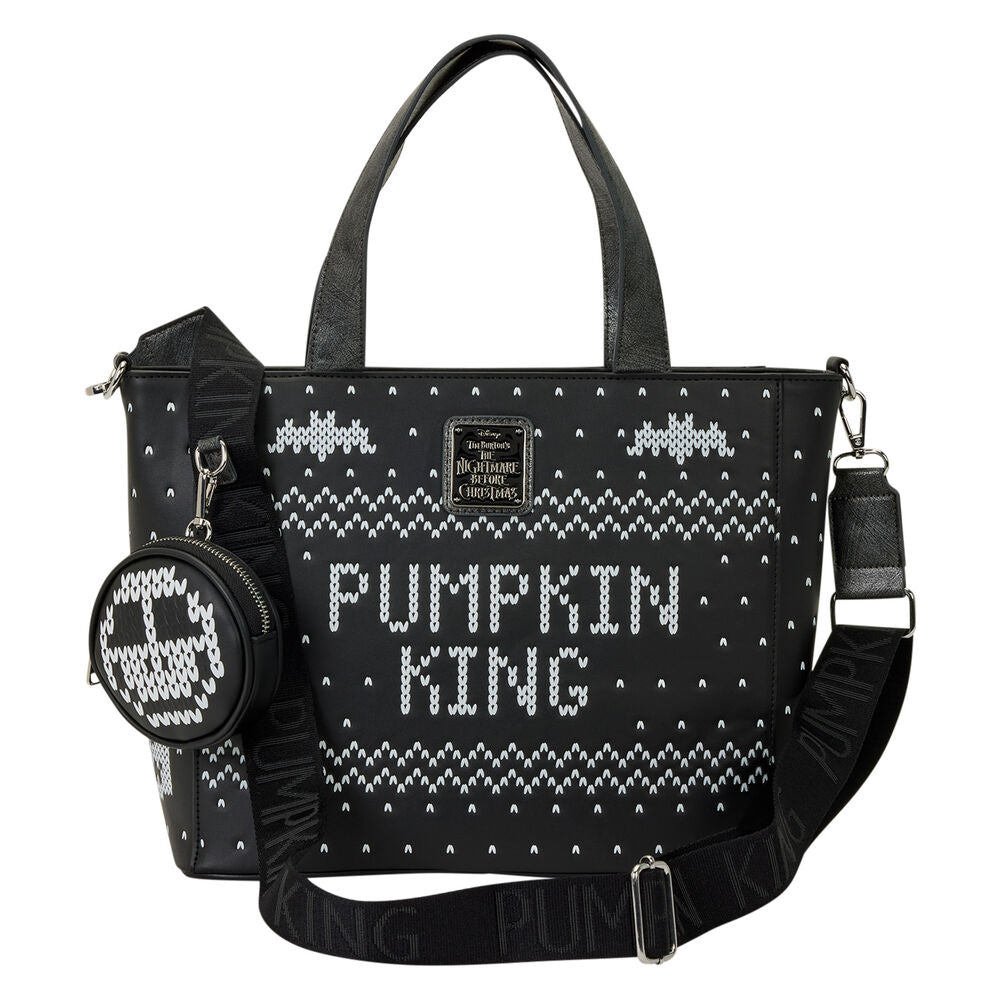Imagen 5 - Bolso + Monedero Jack Skellington Pesadilla Antes De Navidad Disney Loungefly