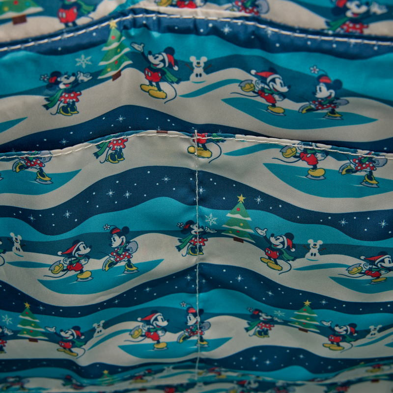 Imagen 4 - Bolso Mochila Mickey & Minnie Holiday Disney Loungefly