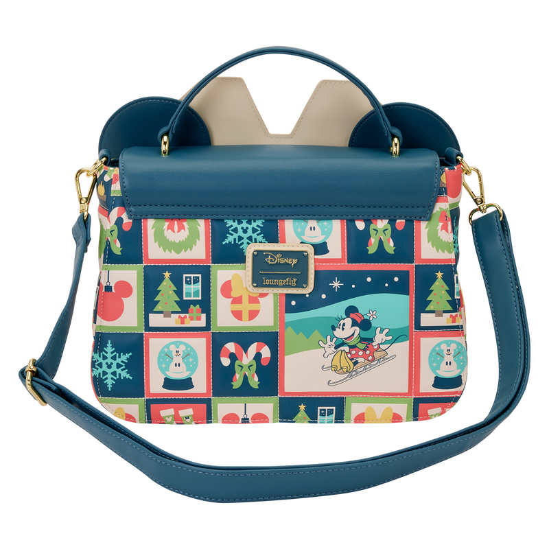 Imagen 3 - Bolso Bandolera Mickey Holiday Disney Loungefly