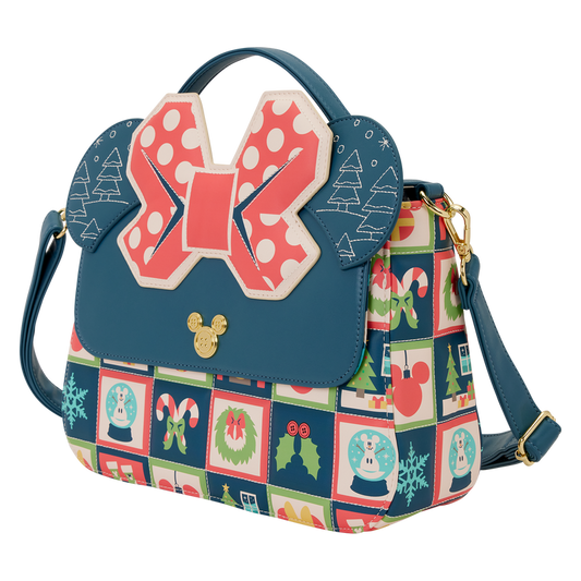 Imagen 2 - Bolso Bandolera Mickey Holiday Disney Loungefly