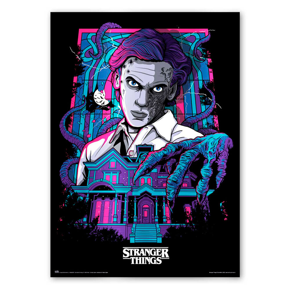Imagen 1 - Poster Luminiscente Stranger Things