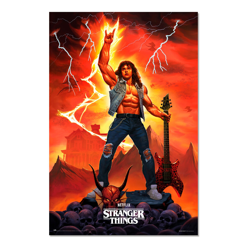 Imagen 1 - Poster Eddie Munson Stranger Things