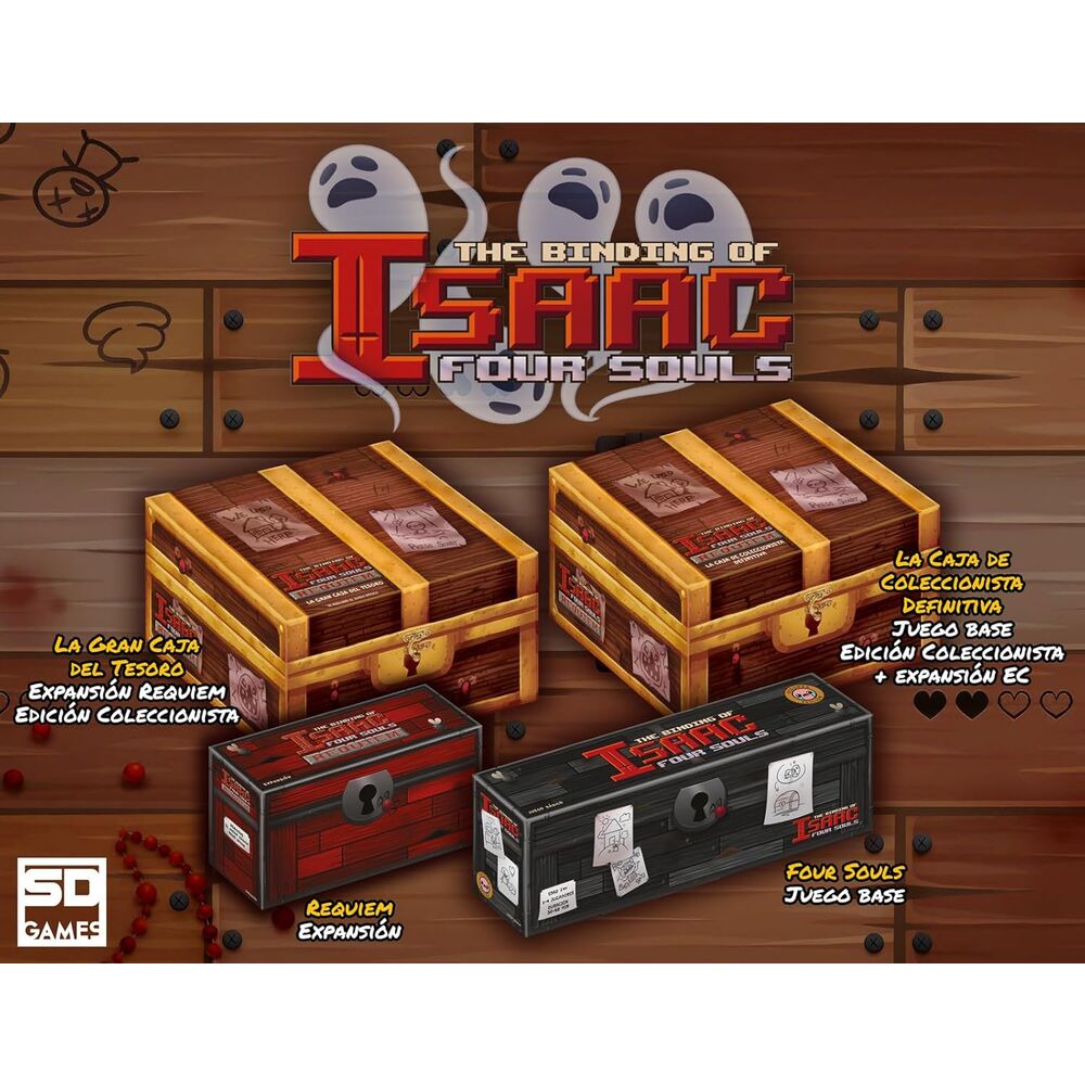 Imagen 4 - Juego Mesa The Binding Of Isaac Four Souls Español