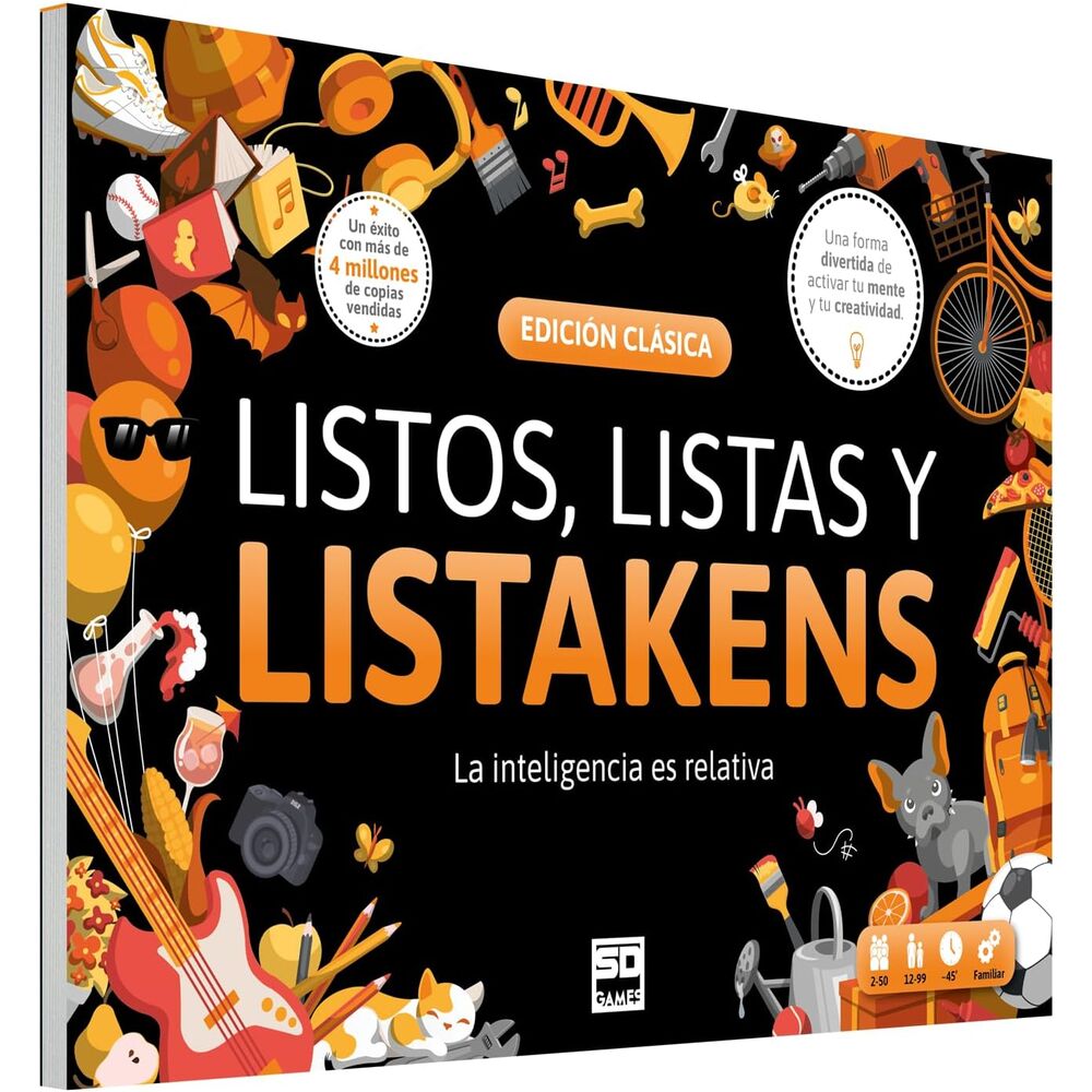 Imagen 1 - Juego Mesa Listos Listas Y Listakens Español