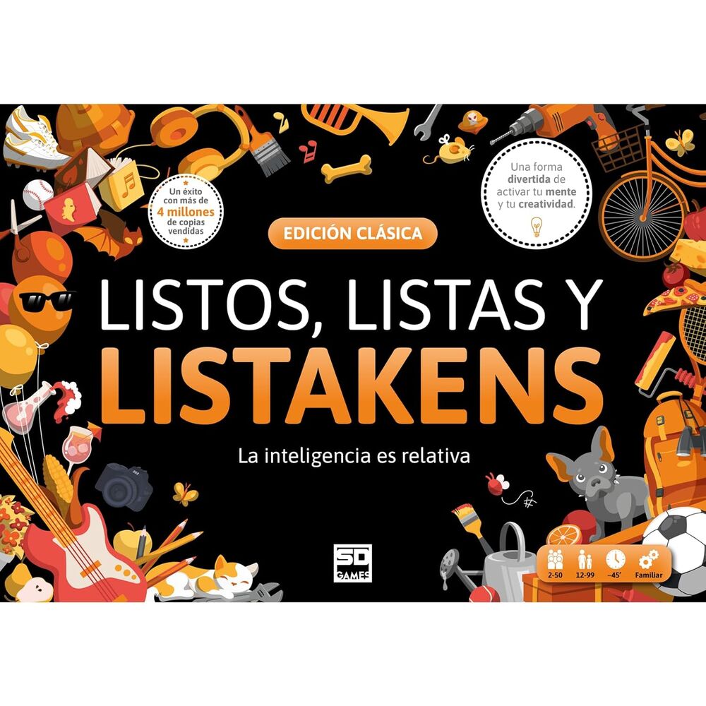 Imagen 6 - Juego Mesa Listos Listas Y Listakens Español