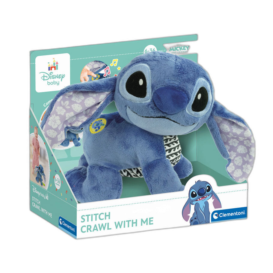 Imagen 1 - Peluche Baby Stitch Gateos Disney