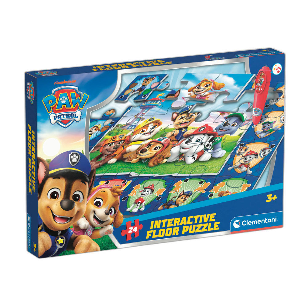 Imagen 1 - Puzzle Interactivo Patrulla Canina Paw Patrol 24Pzs