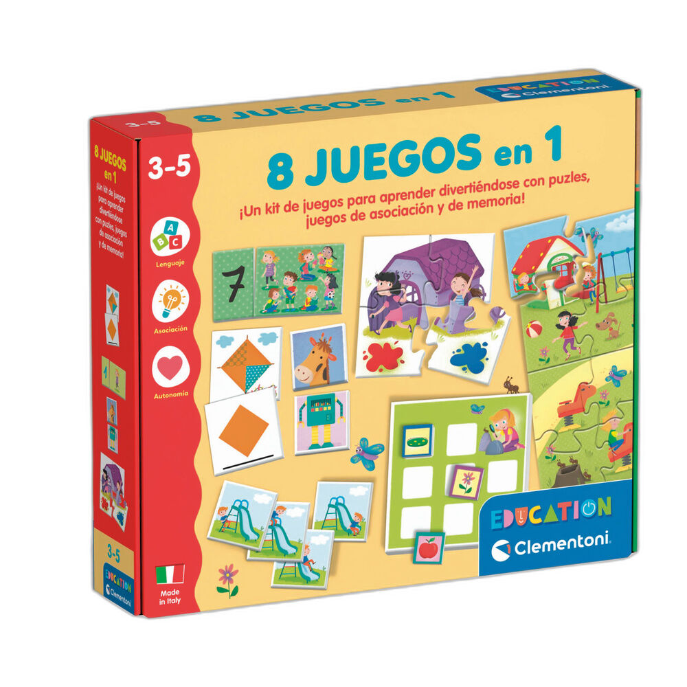 Imagen 1 - 8 Juegos En 1 Español