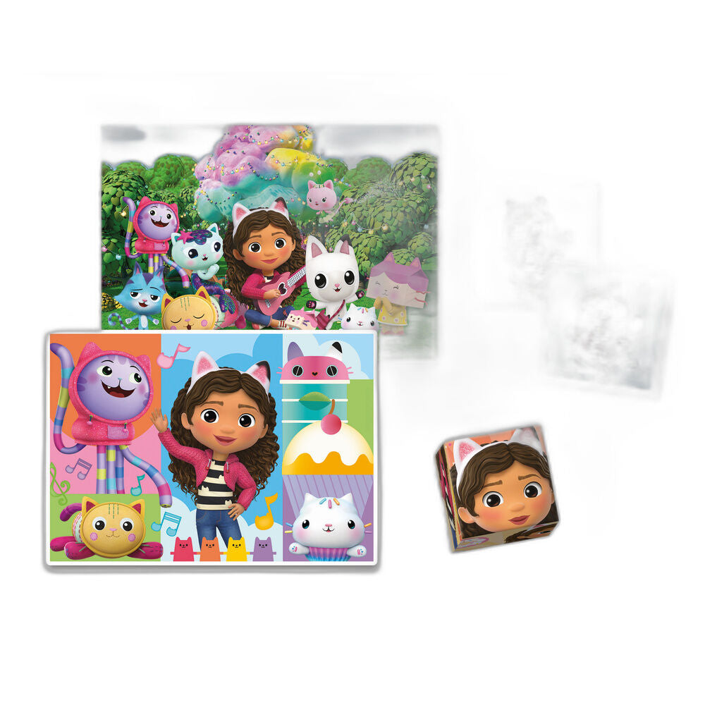 Imagen 2 - Edukit 4 En 1 La Casa De Muñecas De Gabby