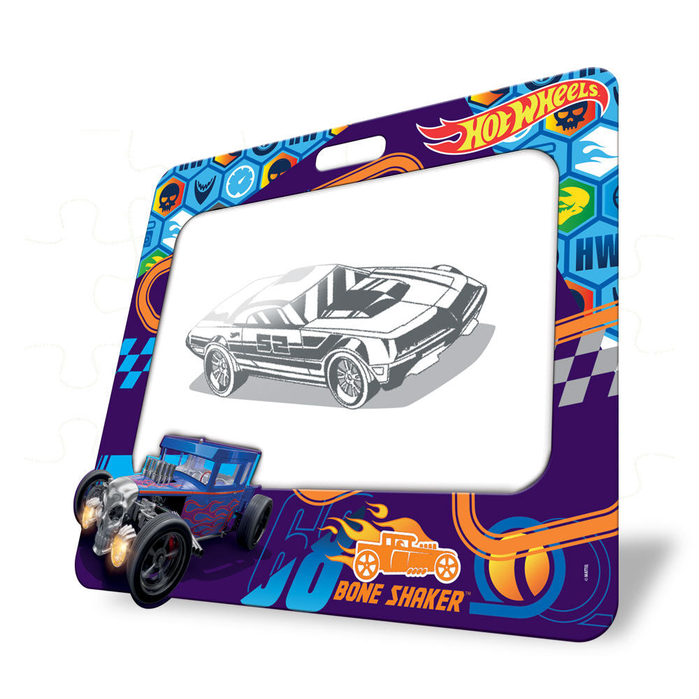Imagen 2 - Pizarra Rompecabezas Hot Wheels