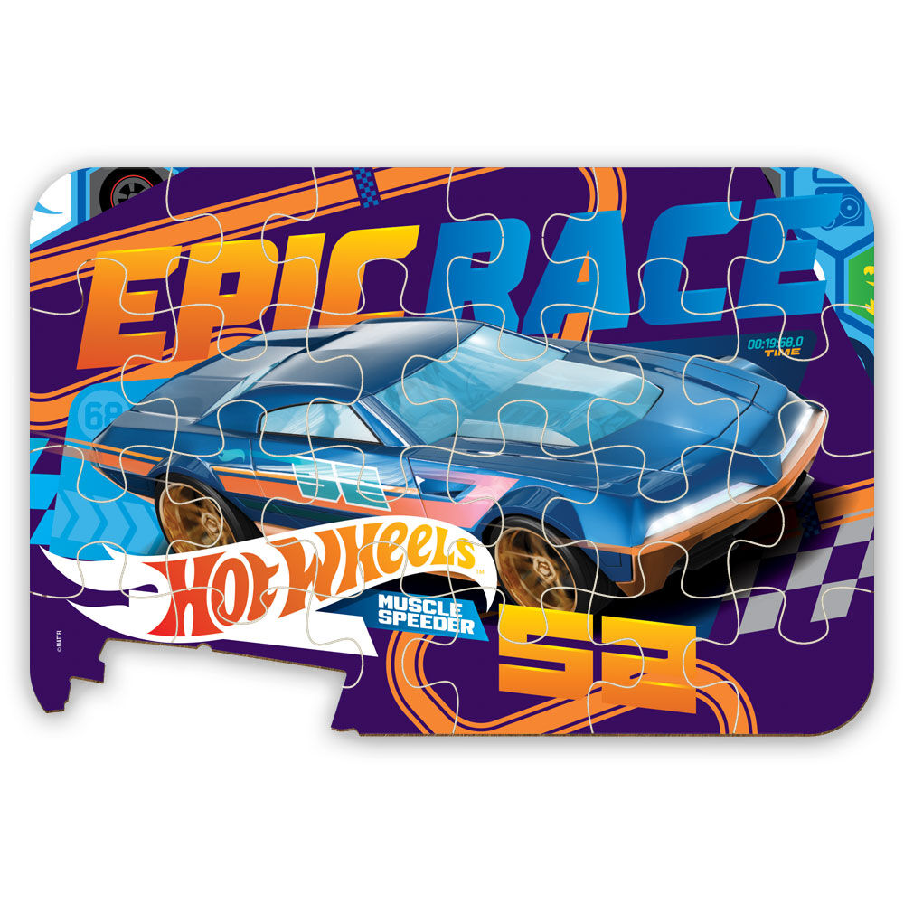 Imagen 3 - Pizarra Rompecabezas Hot Wheels