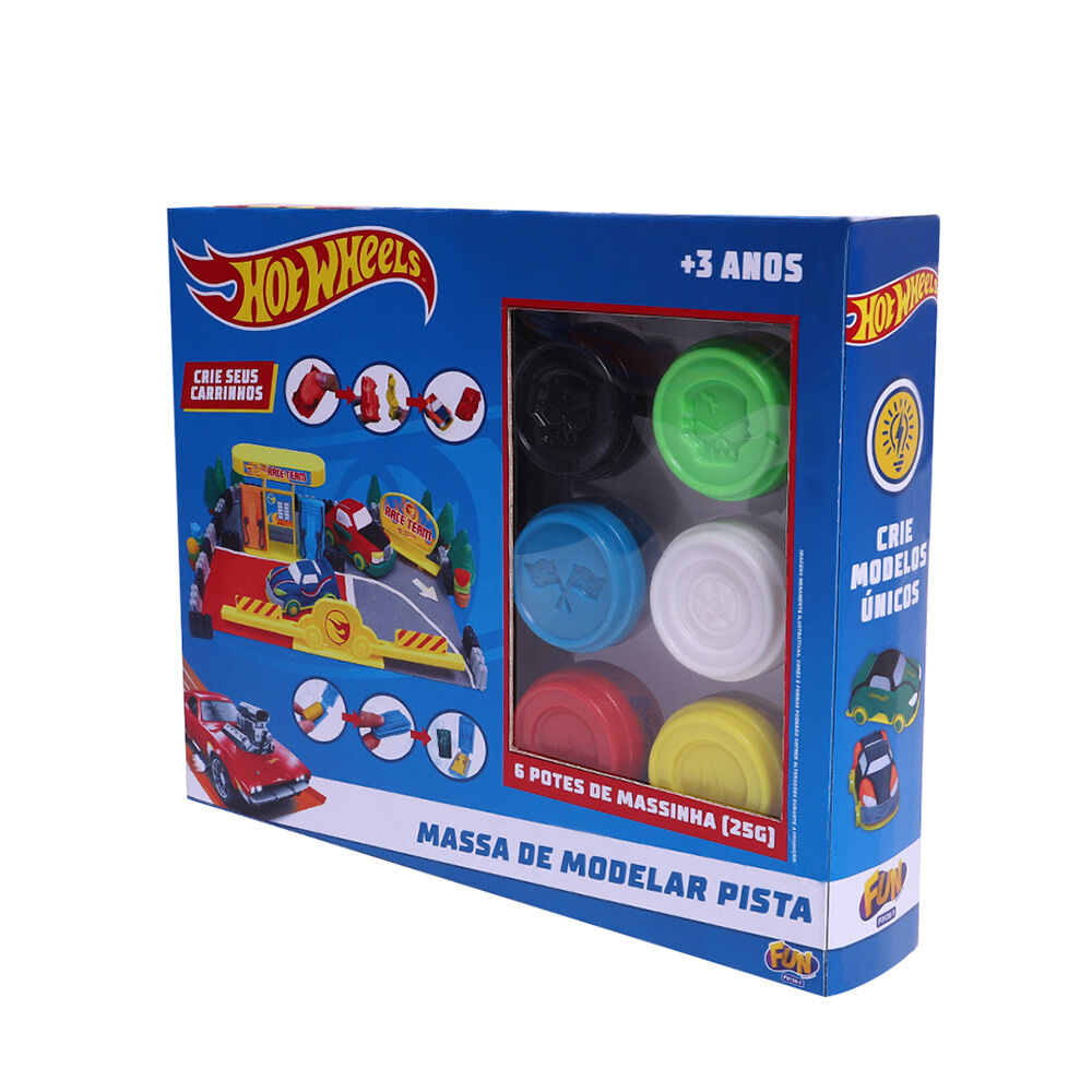 Imagen 5 - Pista Set 4 Botes Plastilina Hot Wheels
