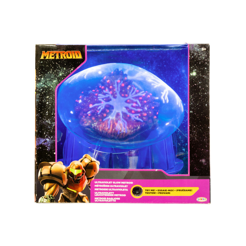 Imagen 1 - Figura Metroid Prime Ultraviolet Glow Metroid 15Cm