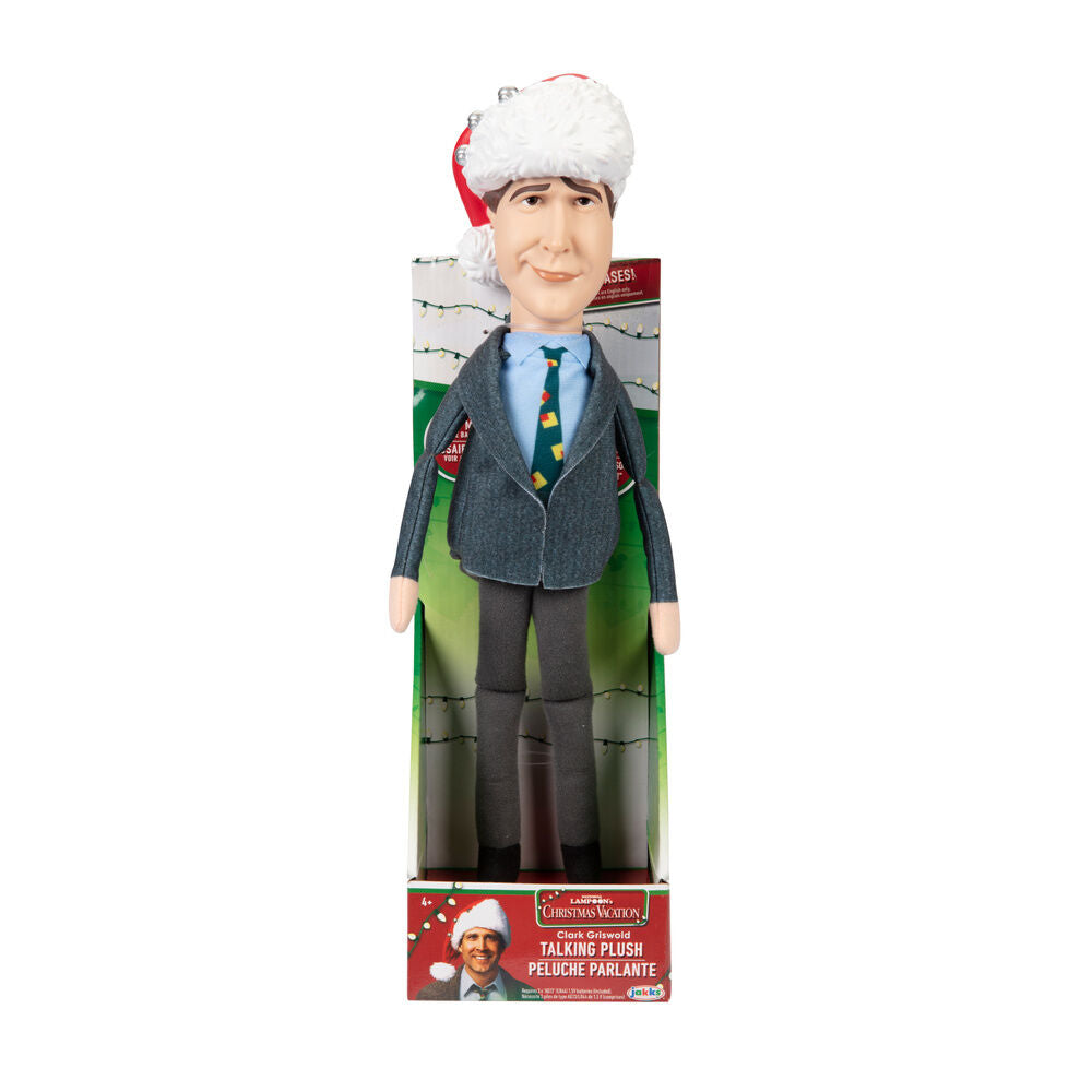 Imagen 1 - Muñeco Parlante Clark Griswold Vacaciones De Navidad Ingles- Clark Griswold Talking Plush (English Only)
