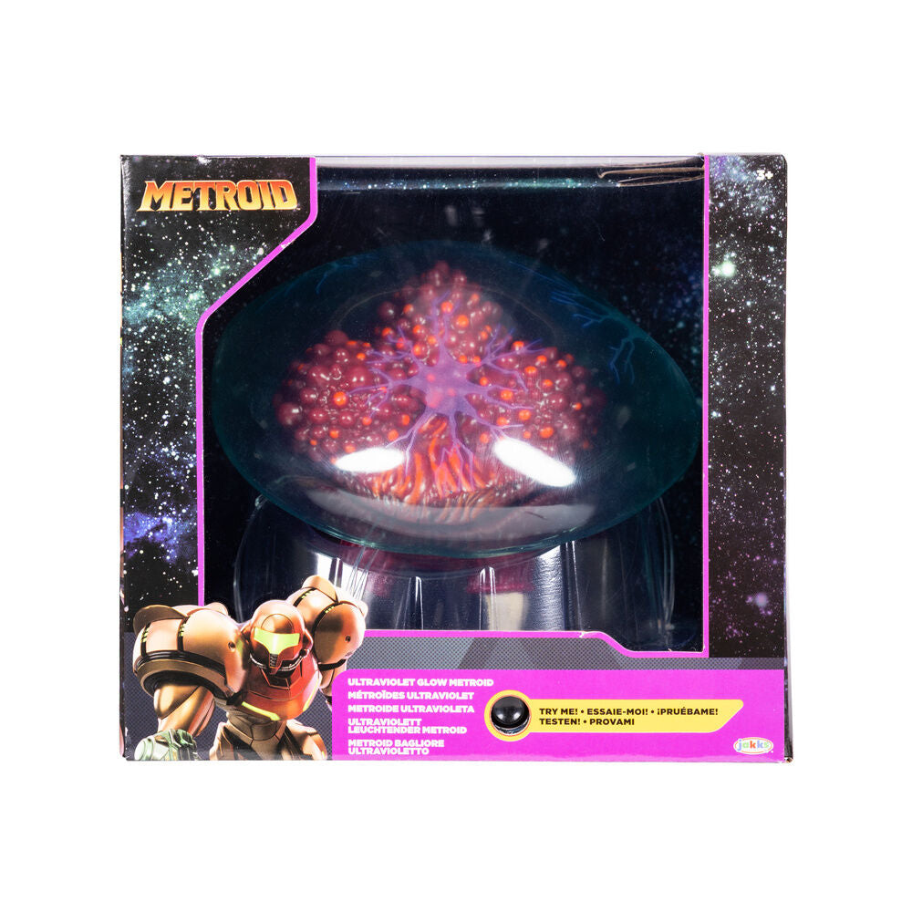 Imagen 2 - Figura Metroid Prime Ultraviolet Glow Metroid 15Cm