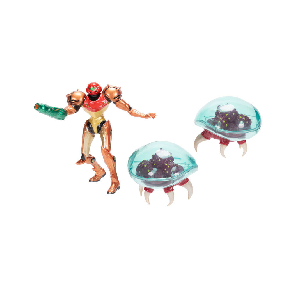 Imagen 2 - Blister 3 Figuras Metroid 6Cm