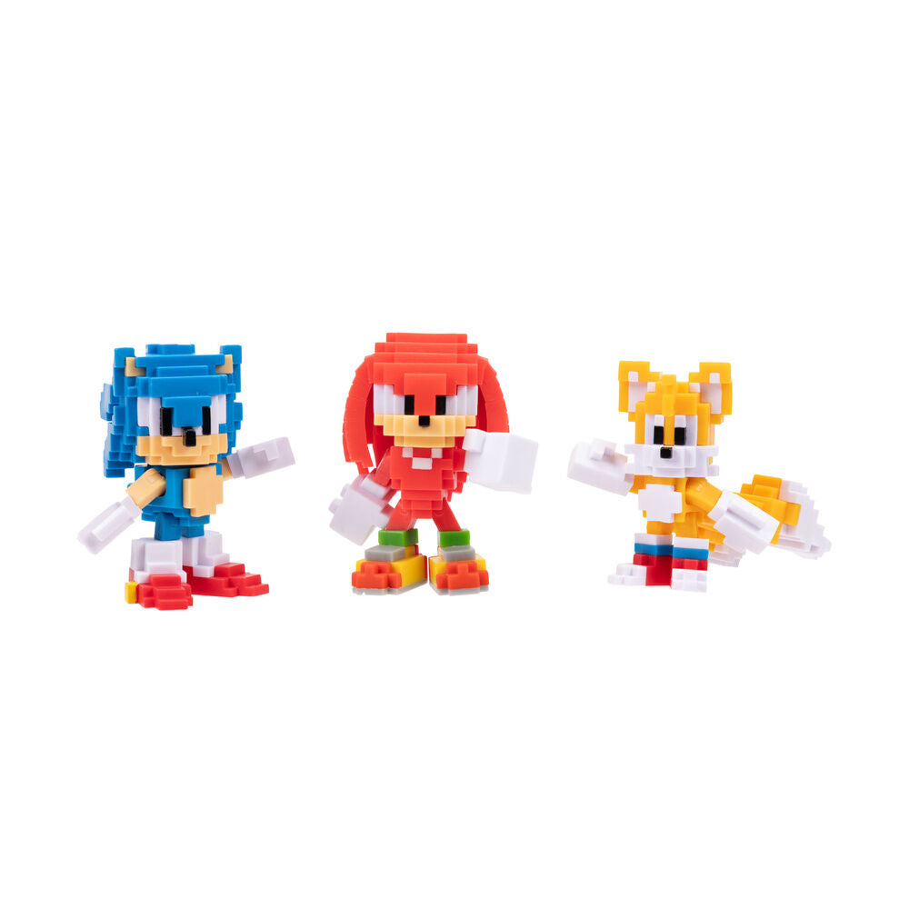 Imagen 2 - Blister 3 Figuras Sonic The Hedgehog 6Cm