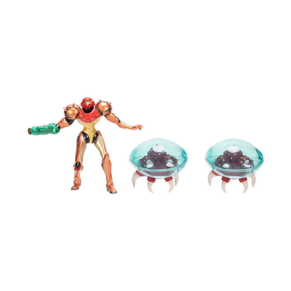 Imagen 3 - Blister 3 Figuras Metroid 6Cm