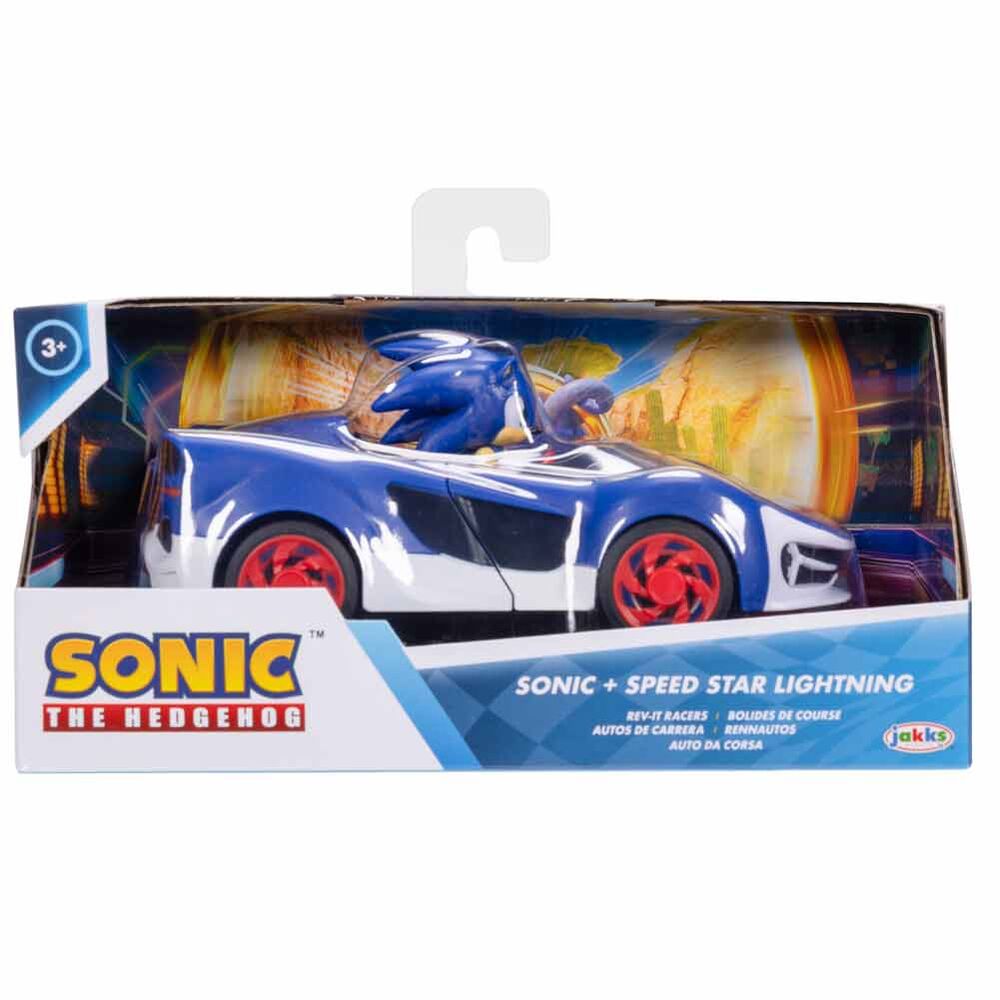 Imagen 1 - Vehiculo + Figura Sonic - Sonic The Hedhehog