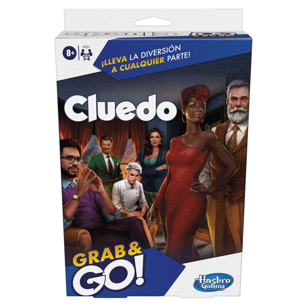 Imagen 1 - Juego Cluedo Grab & Go! Español