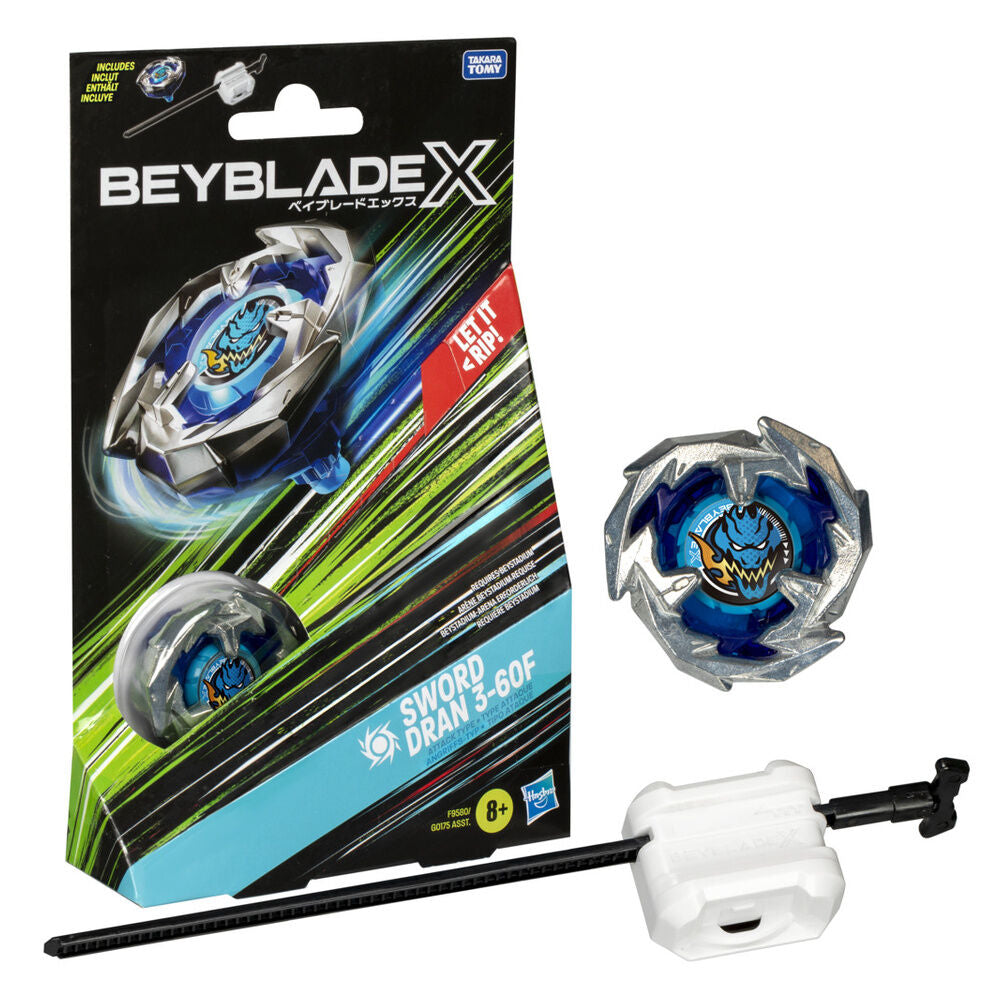 Imagen 1 - Juego Kit Inicial Sword Dran 3-60F Beyblade X