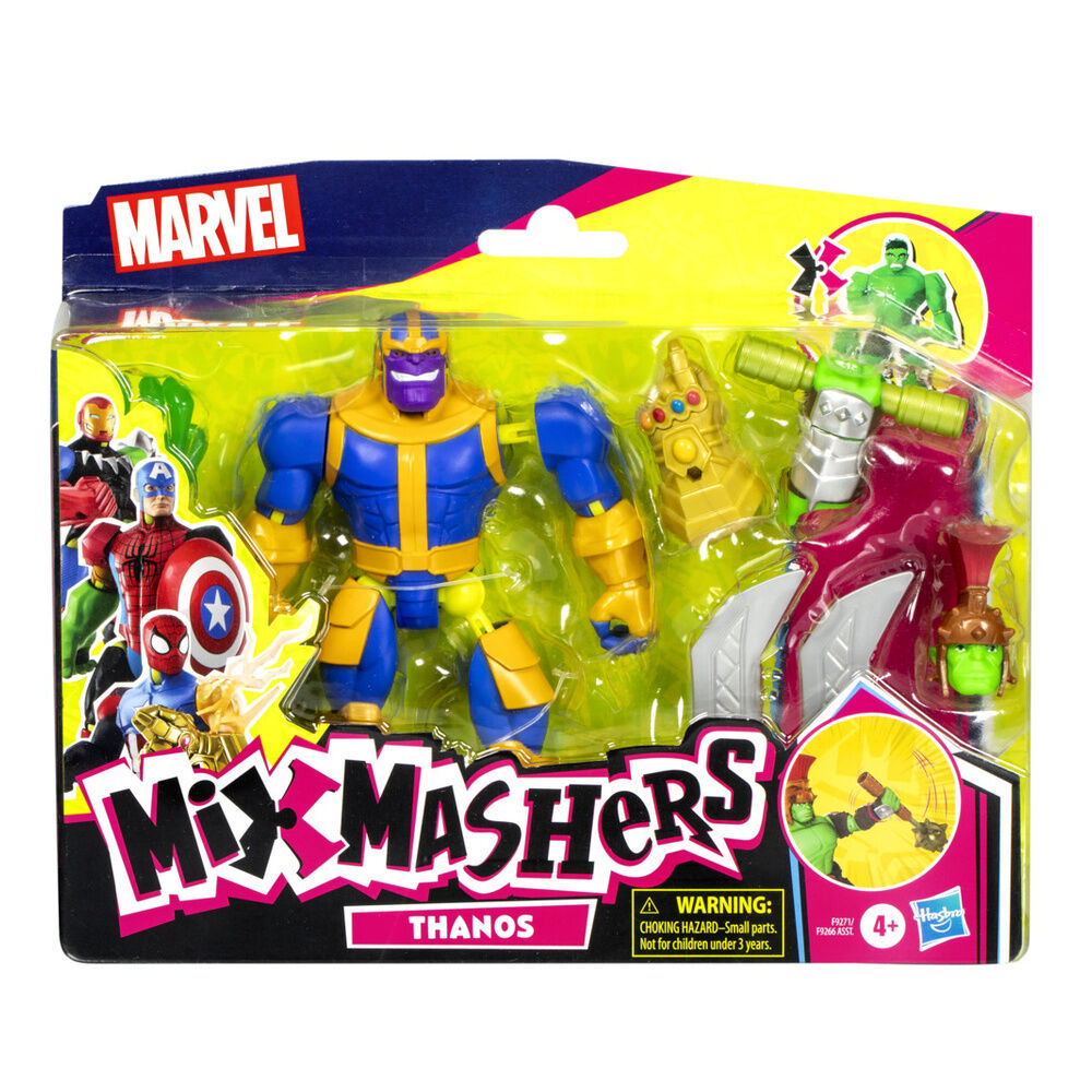 Imagen 1 - Figura Thanos Deluxe Mix Mashers Marvel 12Cm