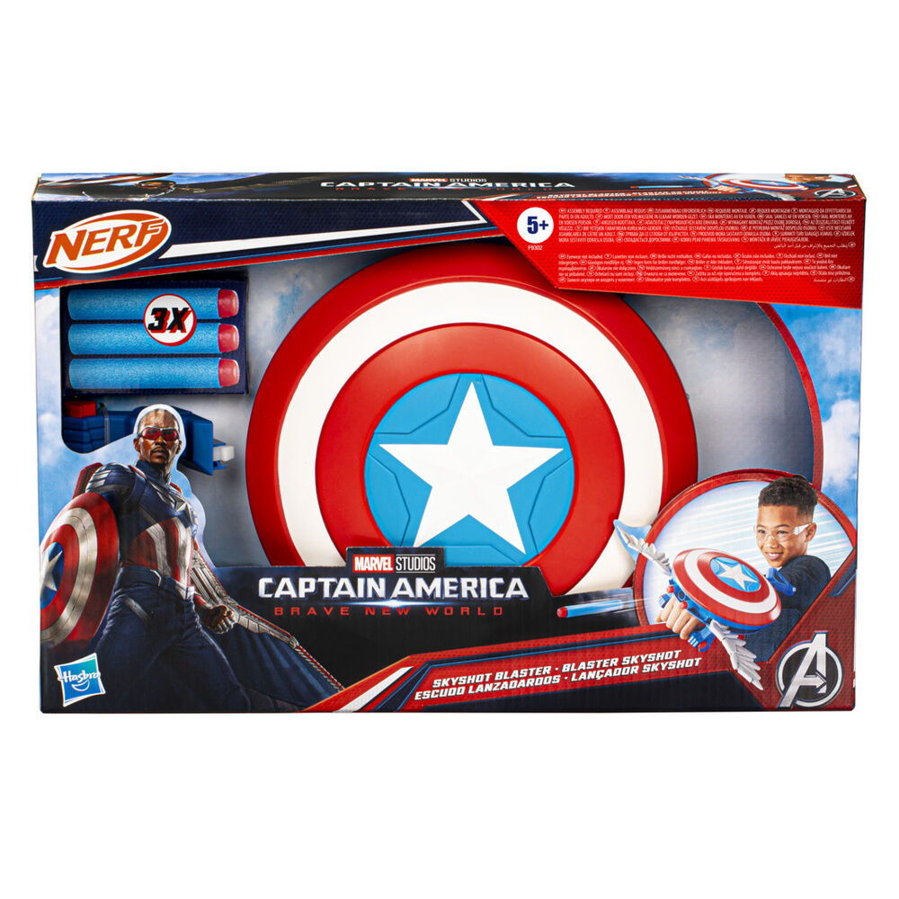 Imagen 1 - Escudo Lanzadardos Capitan America Brave New World Marvel