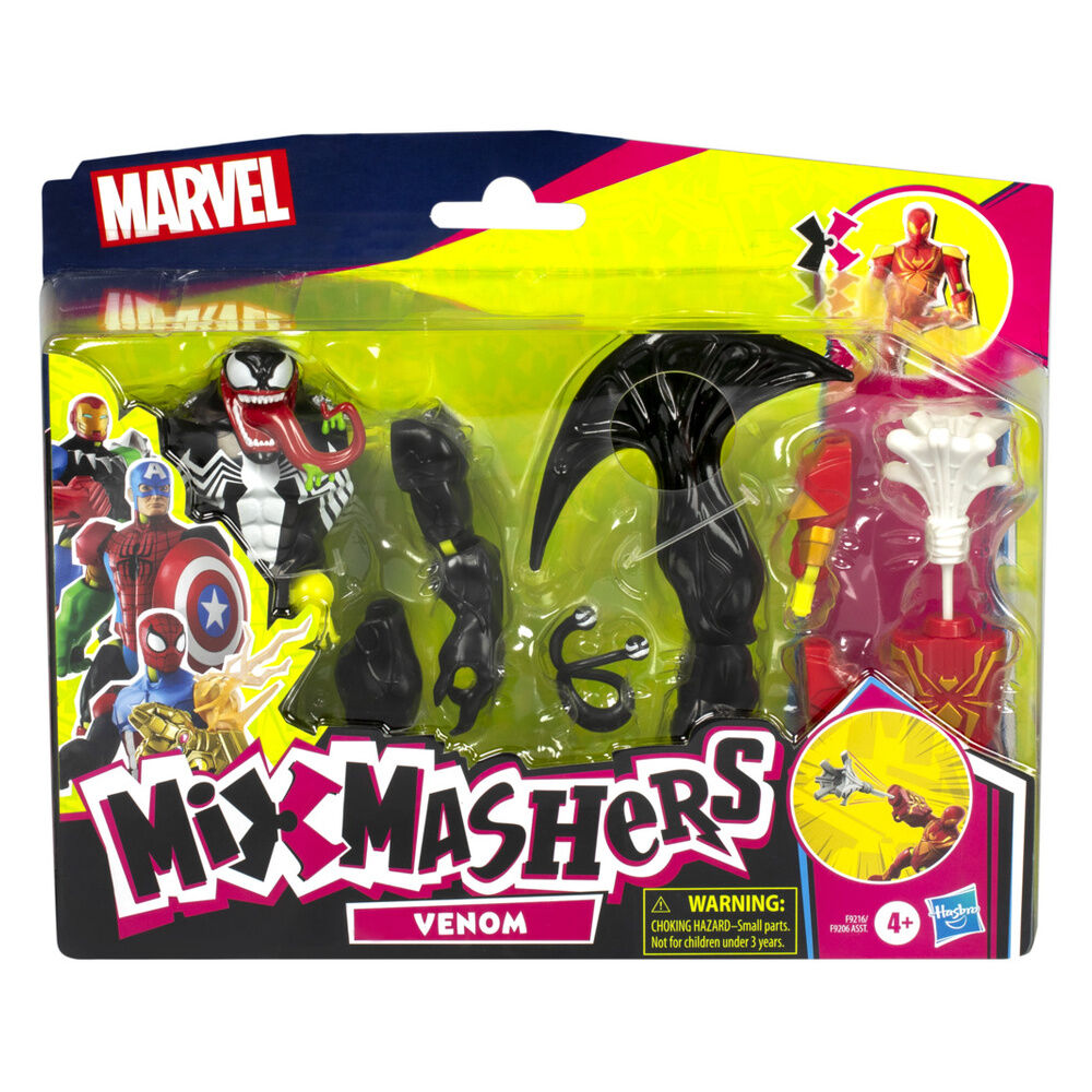 Imagen 1 - Figura Venom Deluxe Mix Mashers Marvel 12Cm