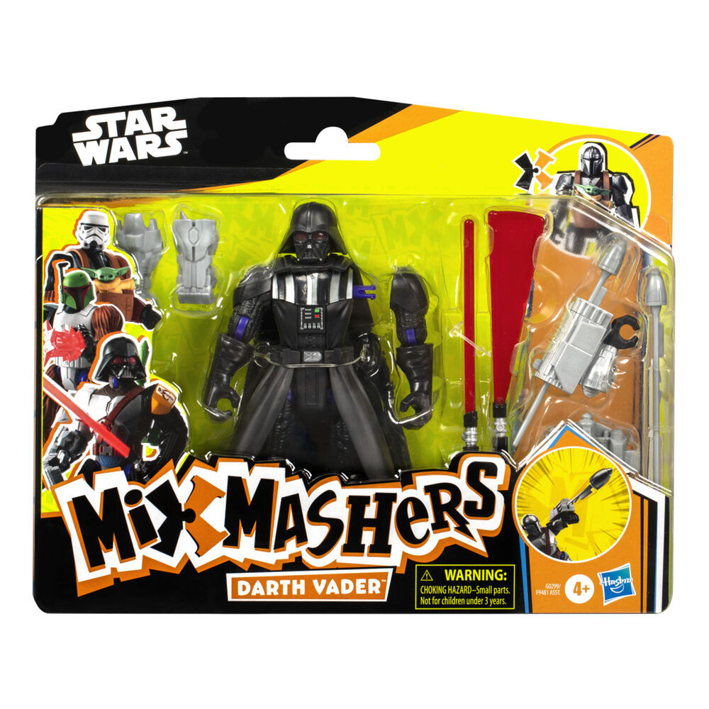 Imagen 1 - Figura Darth Vader Deluxe Mix Mashers Star Wars 12Cm