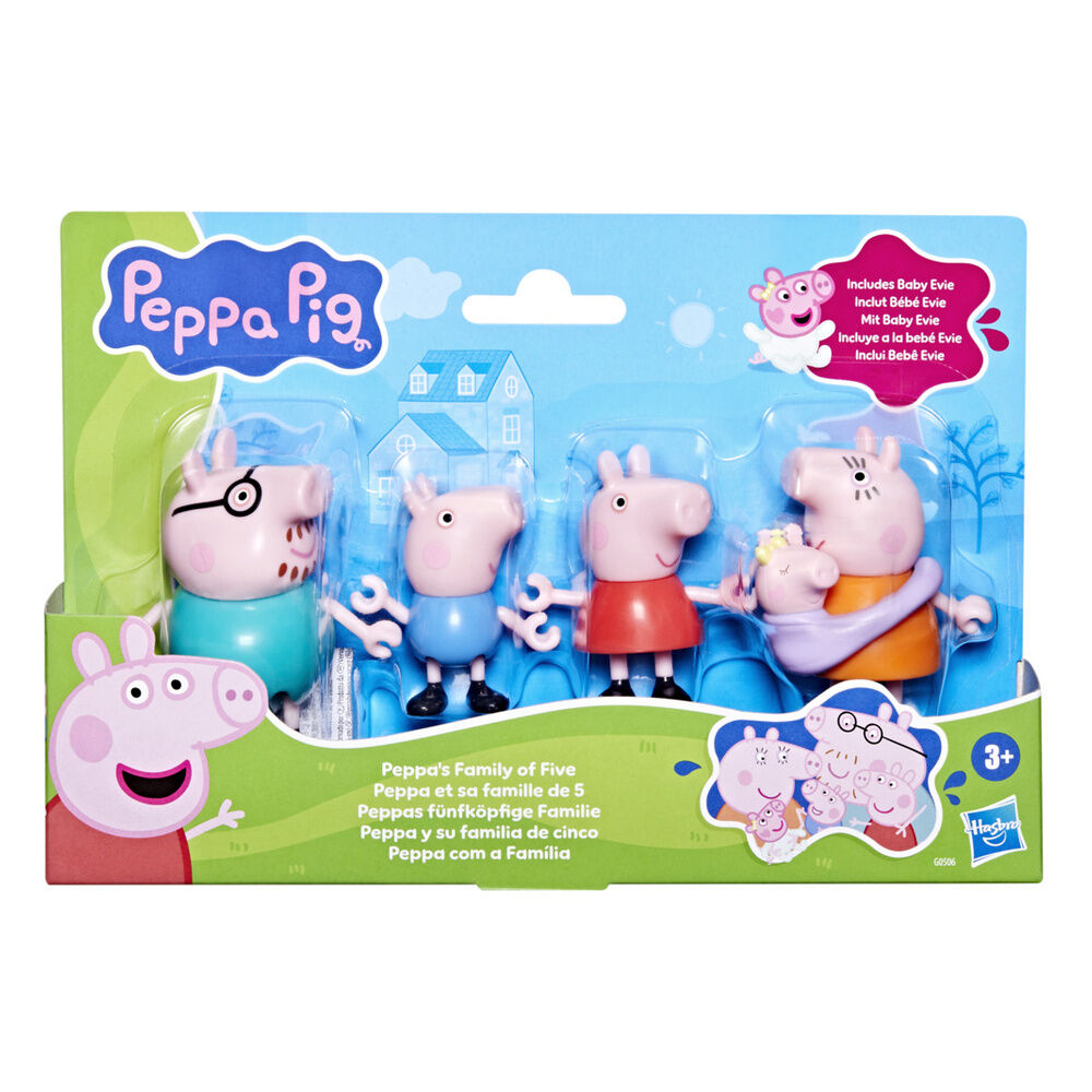 Imagen 1 - Blister 5 Figuras Peppa Pig